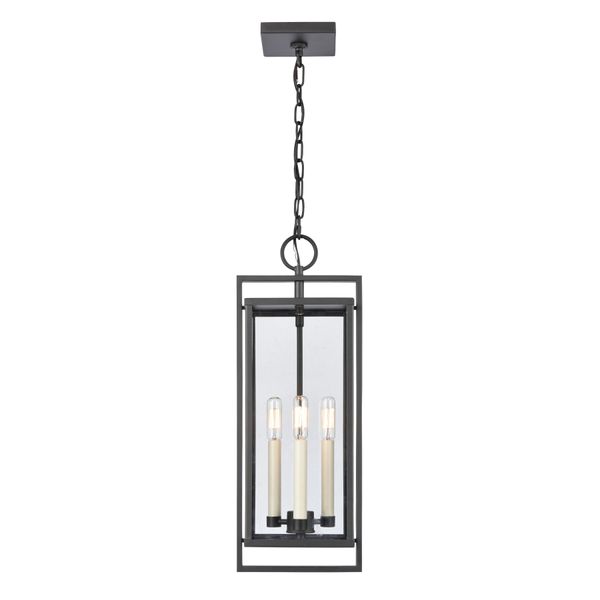 Gladwyn 8.25'' Wide 3-Light Outdoor Pendant - Matte Black