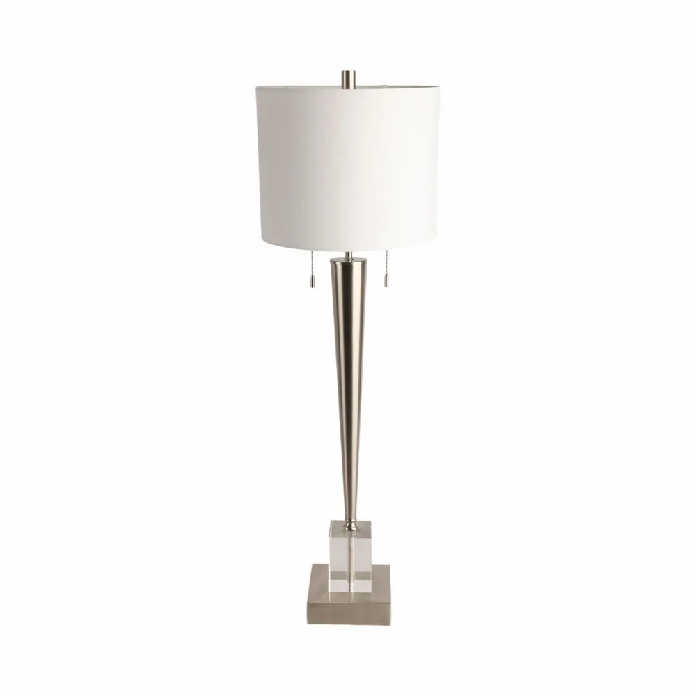 DUNBARWAY SILVER LAMP 36 (IN)