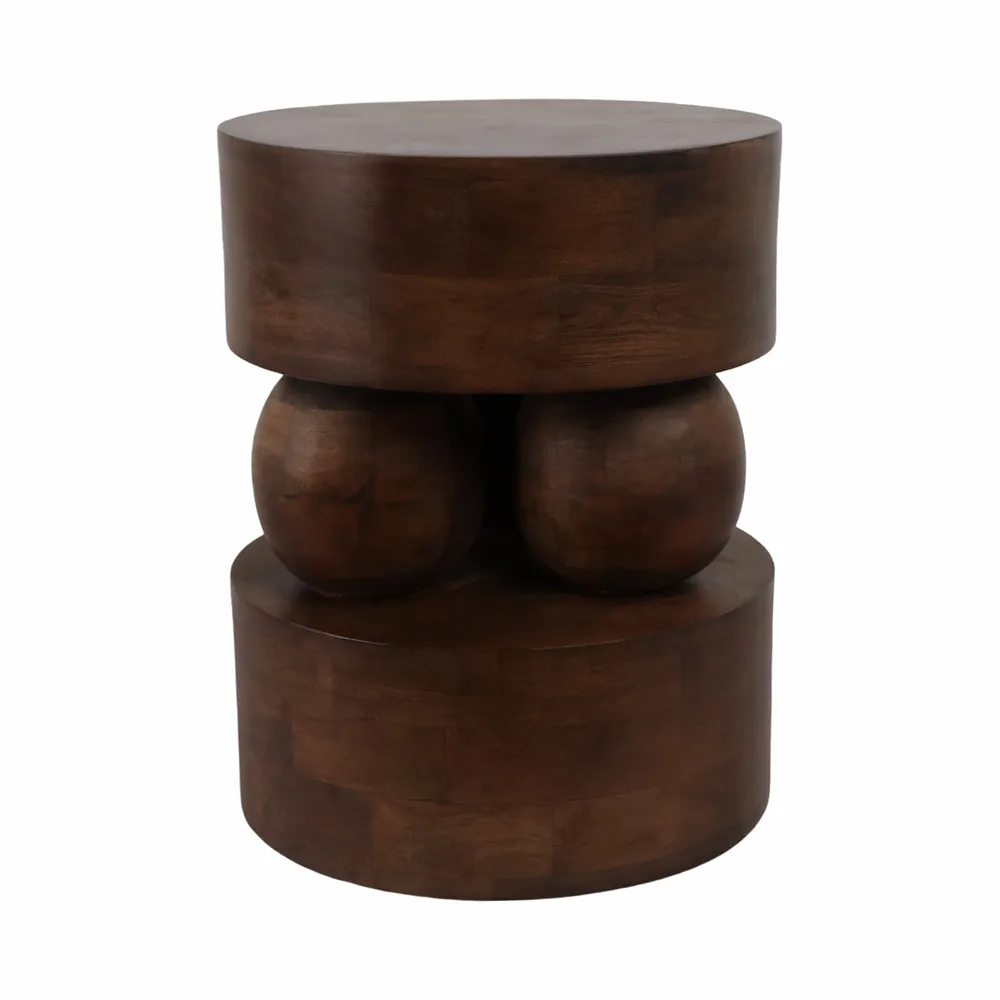 WINTON BROWN TABLE 20 (IN)