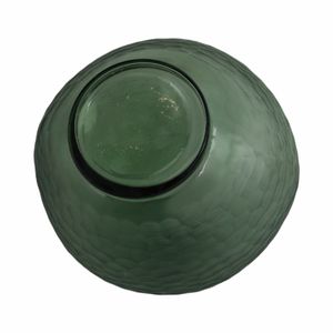 GROVERSTONE GREEN GLASS VASE 14 (IN) 8