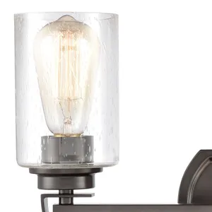 Market Square 20'' Wide 3-Light Vanity Light - Oil Rubbed Bronze 3
