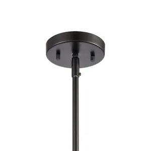 Oakland 4'' Wide 1-Light Mini Pendant - Black 2