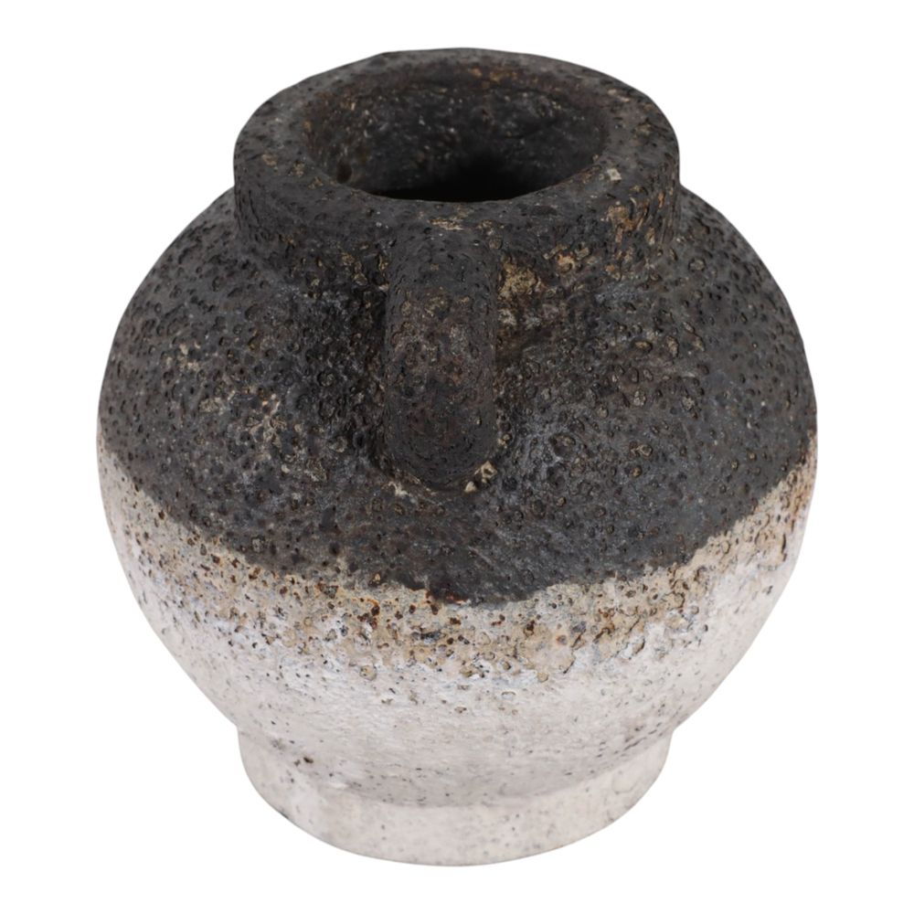 GLENPORT BLACK VASE 6 (IN)