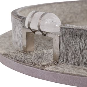 FINCHOAK GRAY TRAY 3 (IN) 8