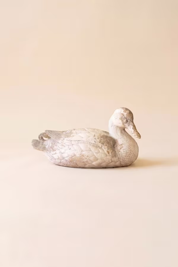 Faux Concrete Duck