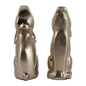 RAMONAHAM SET OF 2 GOLD BOOKENDS 7 (IN) 6