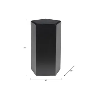 CADENSIDE BLACK TABLE 24 (IN) 9