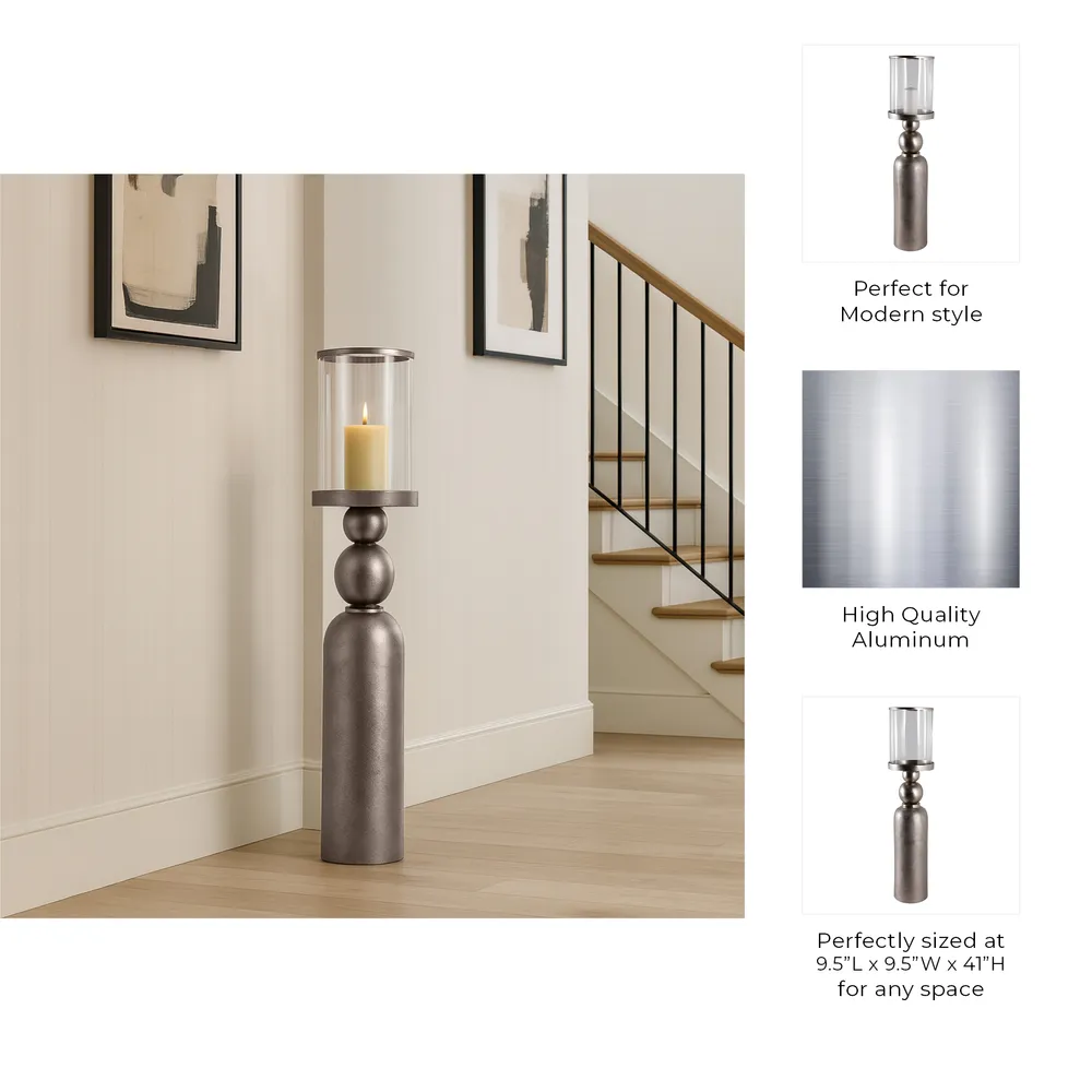 RIPLEYHOLM SILVER CANDLE HOLDER 41 (IN)