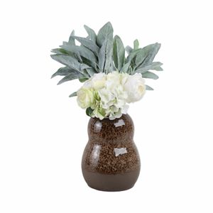 HARLEMHAVEN BROWN VASE 12 (IN) 3
