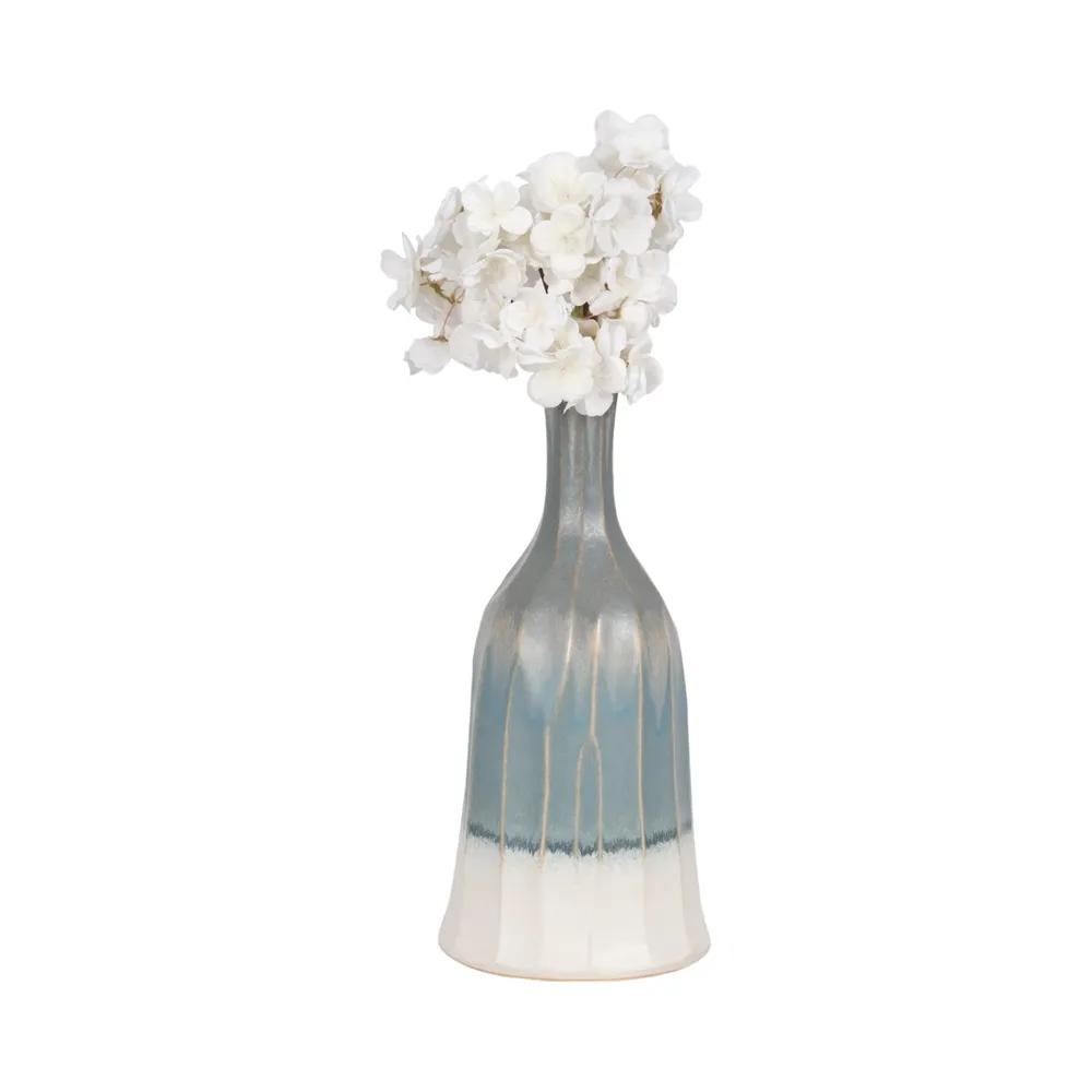 CARVERPORT BLUE VASE 15 (IN)