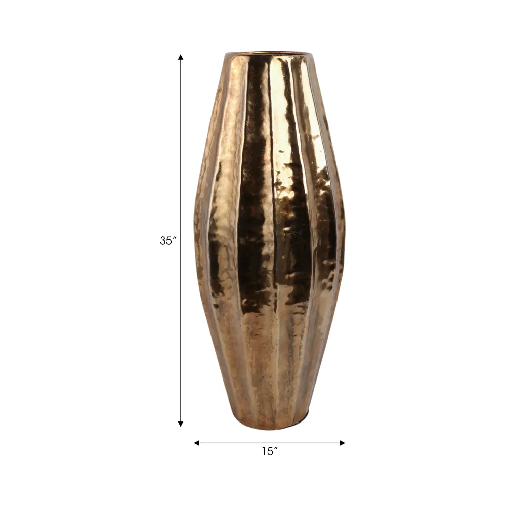 MORTONCREST GOLD VASE 35 (IN)