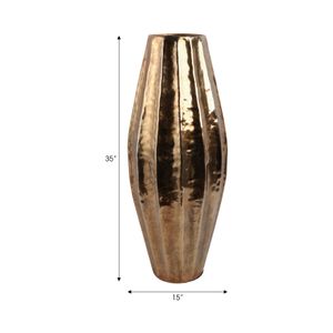 MORTONCREST GOLD VASE 35 (IN) 9