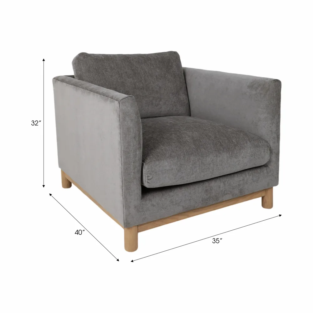 HESTONSIDE GREEN CHAIR 32 (IN)
