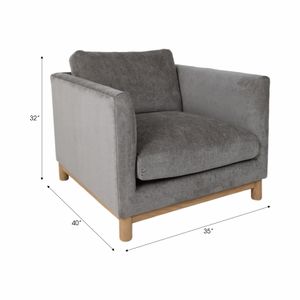 HESTONSIDE GREEN CHAIR 32 (IN) 8