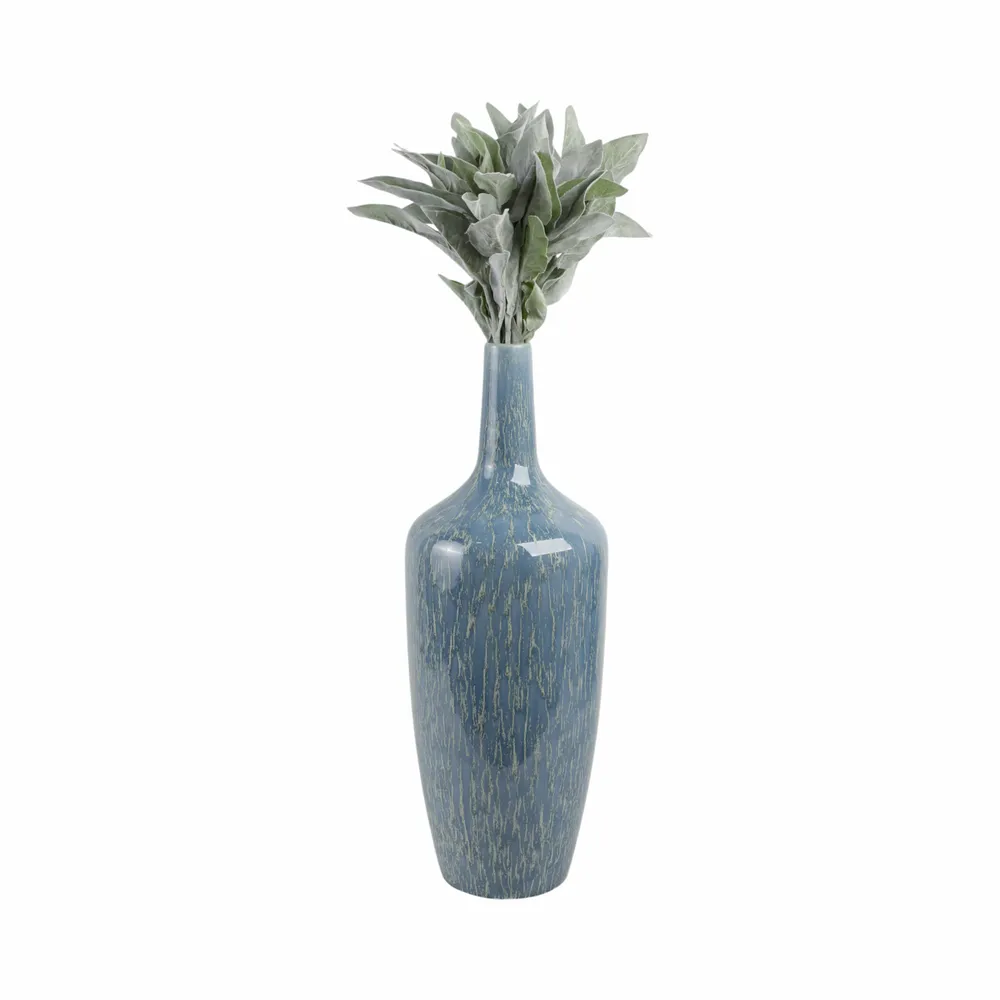 HENLEYSHAW TEAL VASE 25 (IN)