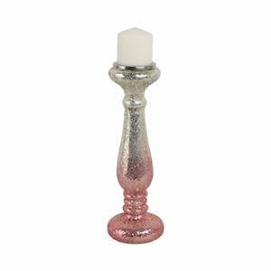 HILTONFIELD PINK CANDLE HOLDER 15 (IN) 3