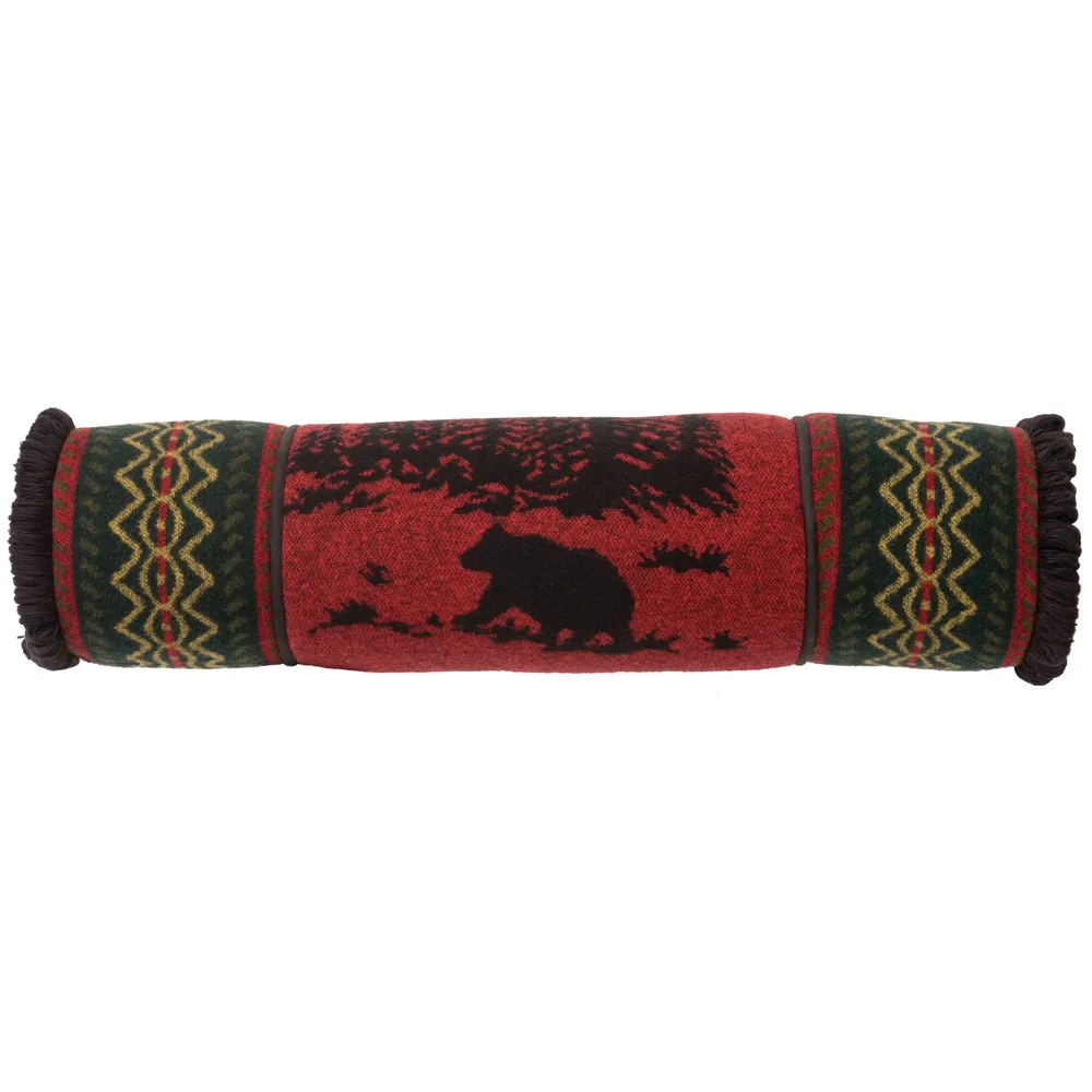 Wooded River Bear - Décor Pillow - 6x26