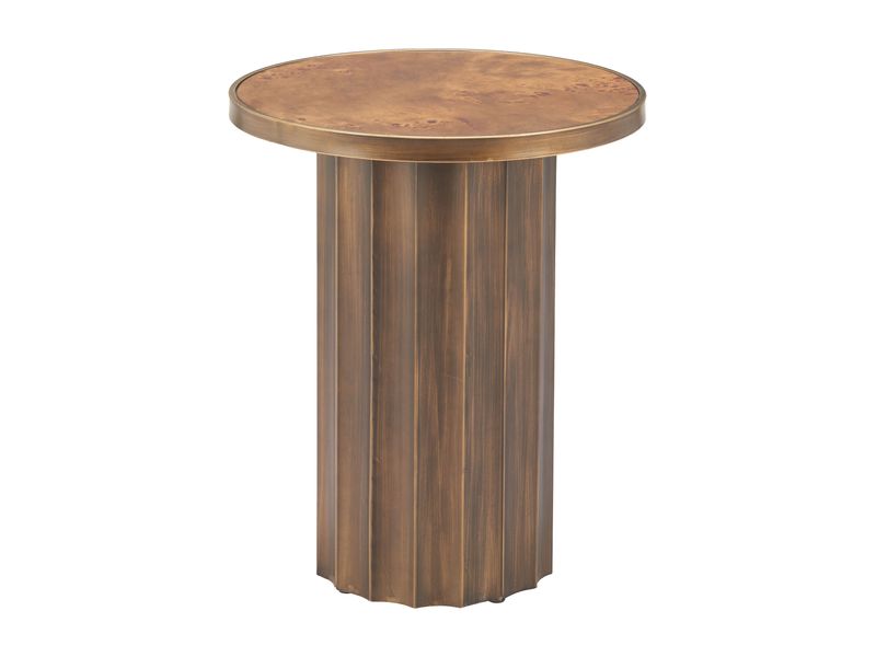 Afinato Side Table Brown 3