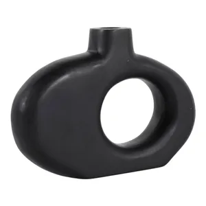 GRIFFINMOOR BLACK VASE 7 (IN) 4