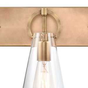Gabby 23'' Wide 3-Light Vanity Light - Brass 4