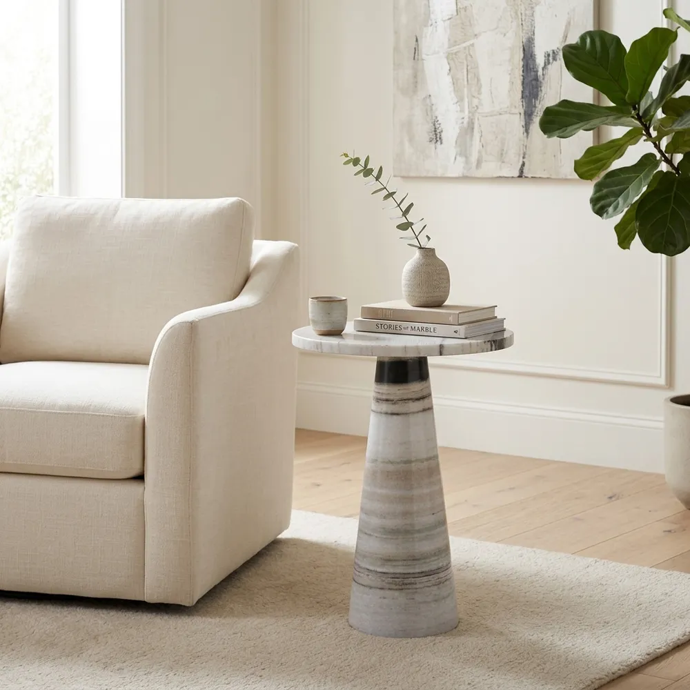 MILLERRUN IVORY TABLE 22 (IN)