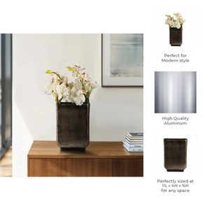 MONROEHAVEN BRONZE VASE 16 (IN) 11