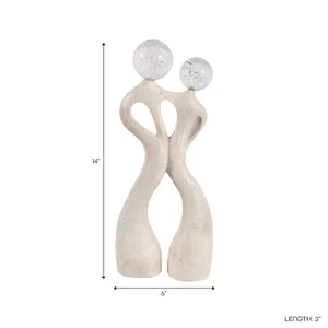 EVANDERBROOK WHITE DECOR 14 (IN) 8