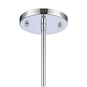 Lightweave 5.5'' Wide 1-Light Mini Pendant - Polished Nickel 5