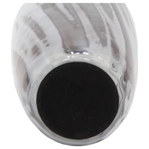 FORDHAMDALE GRAY GLASS VASE 19 (IN) 8
