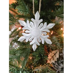 Glitzy Snowflake 4x4in 1