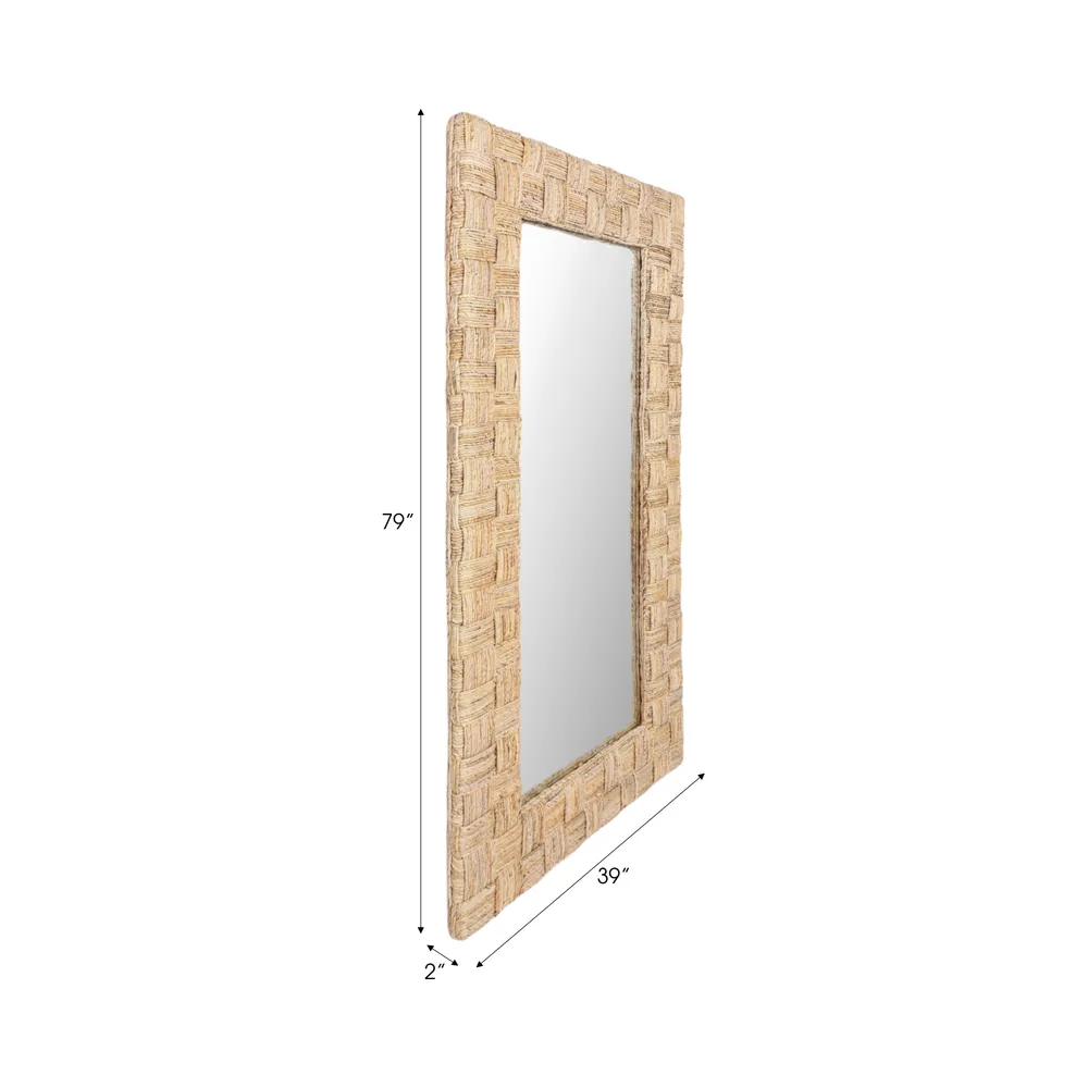 DUNLAPDALE BROWN MIRROR 79 (IN)