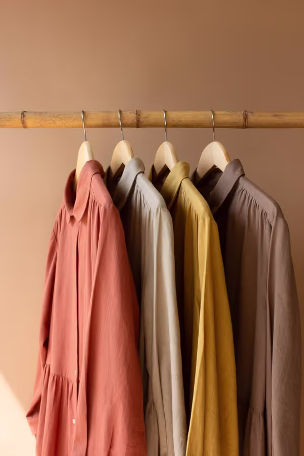 Long-Sleeve Buttondown Dress with Pockets - Pistachio