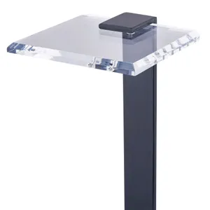 CARTERWAY CLEAR TABLE 24 (IN) 6