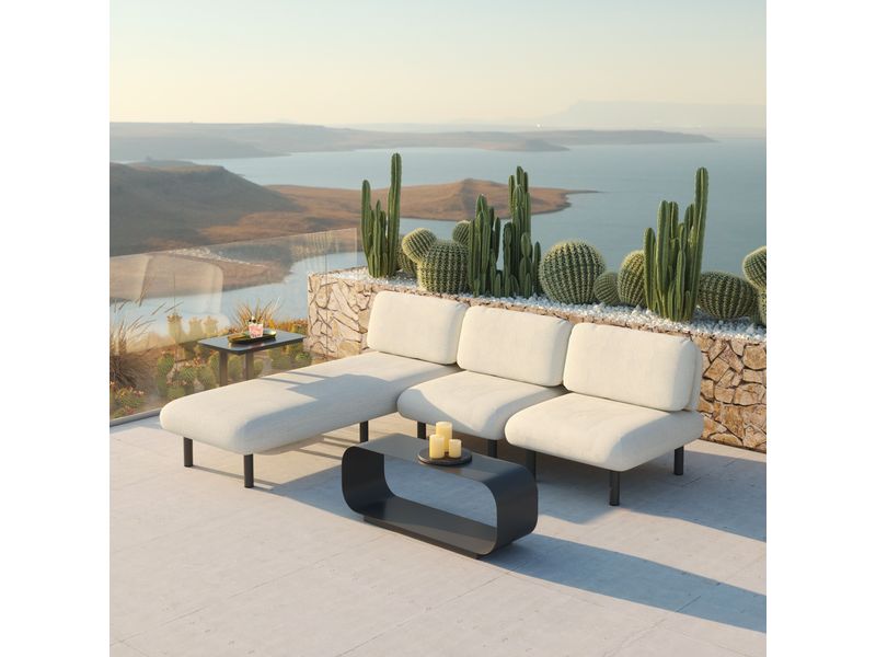Aperto Chaise Beige 2