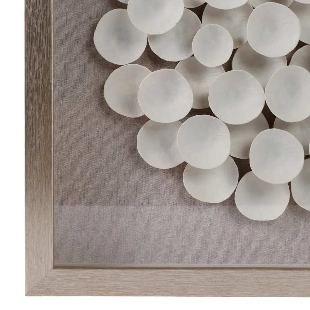 PEARLWAY SET OF 2 WHITE ART 2 (IN)