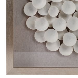PEARLWAY SET OF 2 WHITE ART 2 (IN) 5
