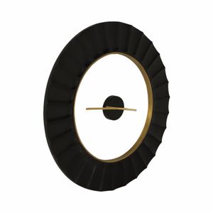 TROYWELL BLACK WALL CLOCK 40 (IN) 3