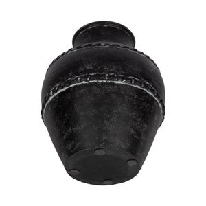 ROSEBEACH BLACK VASE 12 (IN) 7