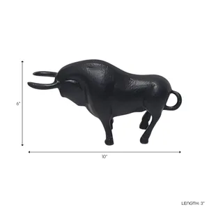DUFFYSTONE BLACK DECOR 6 (IN) 9