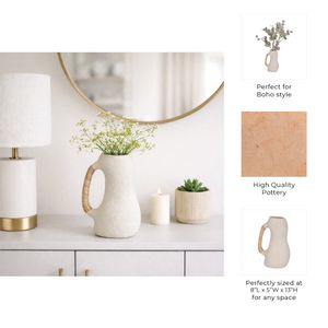 WALTWIND IVORY VASE 13 (IN) 10