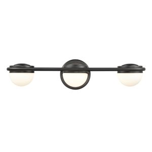 Nelly 22'' Wide 3-Light Vanity Light - Matte Black 1