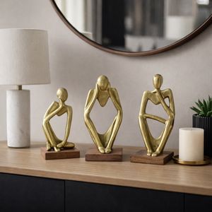 GRIFFINWIND SET OF 3 GOLD DECOR 9 (IN) 12