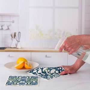 Mushrooms blu Eco Sponge Cloths (Set of 2) 3