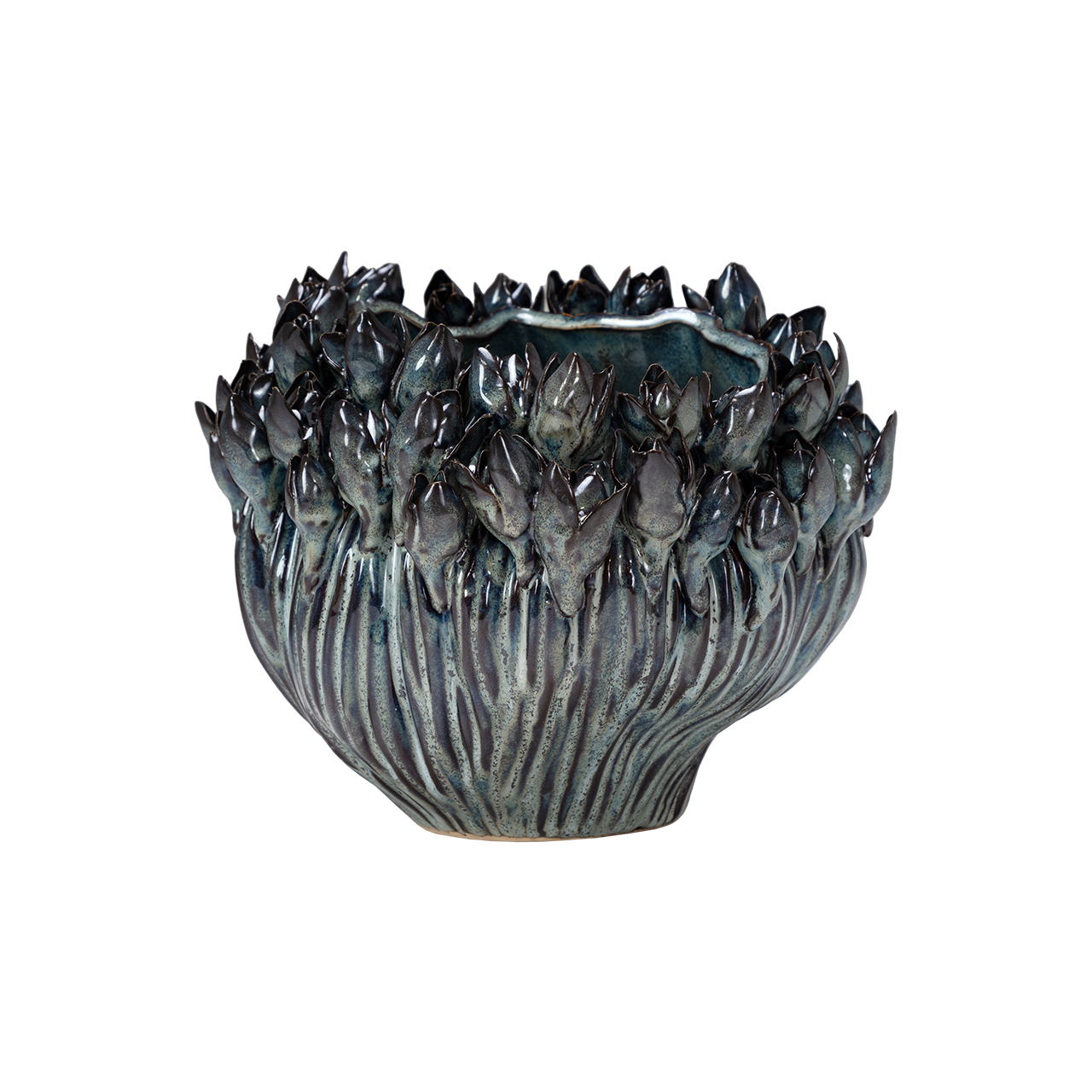 Arlen Azure Short Vase 2