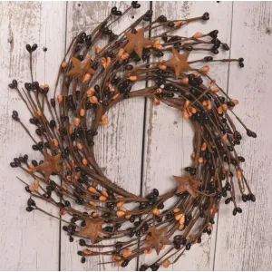 Country Mercantile Vint Tin Star 4.25in C-Ring 1