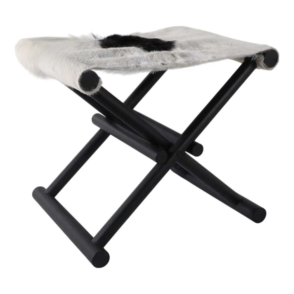 COLBYBEACH BLACK STOOL 16 (IN)