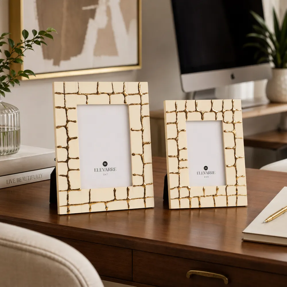 FINTONMORE SET OF 2 GOLD FRAMES 10 (IN)