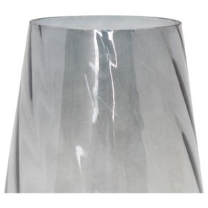 LINDENRUN GRAY GLASS VASE 25 (IN) 4