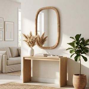 GRAYDONWOOD BROWN MIRROR 34 (IN) 12