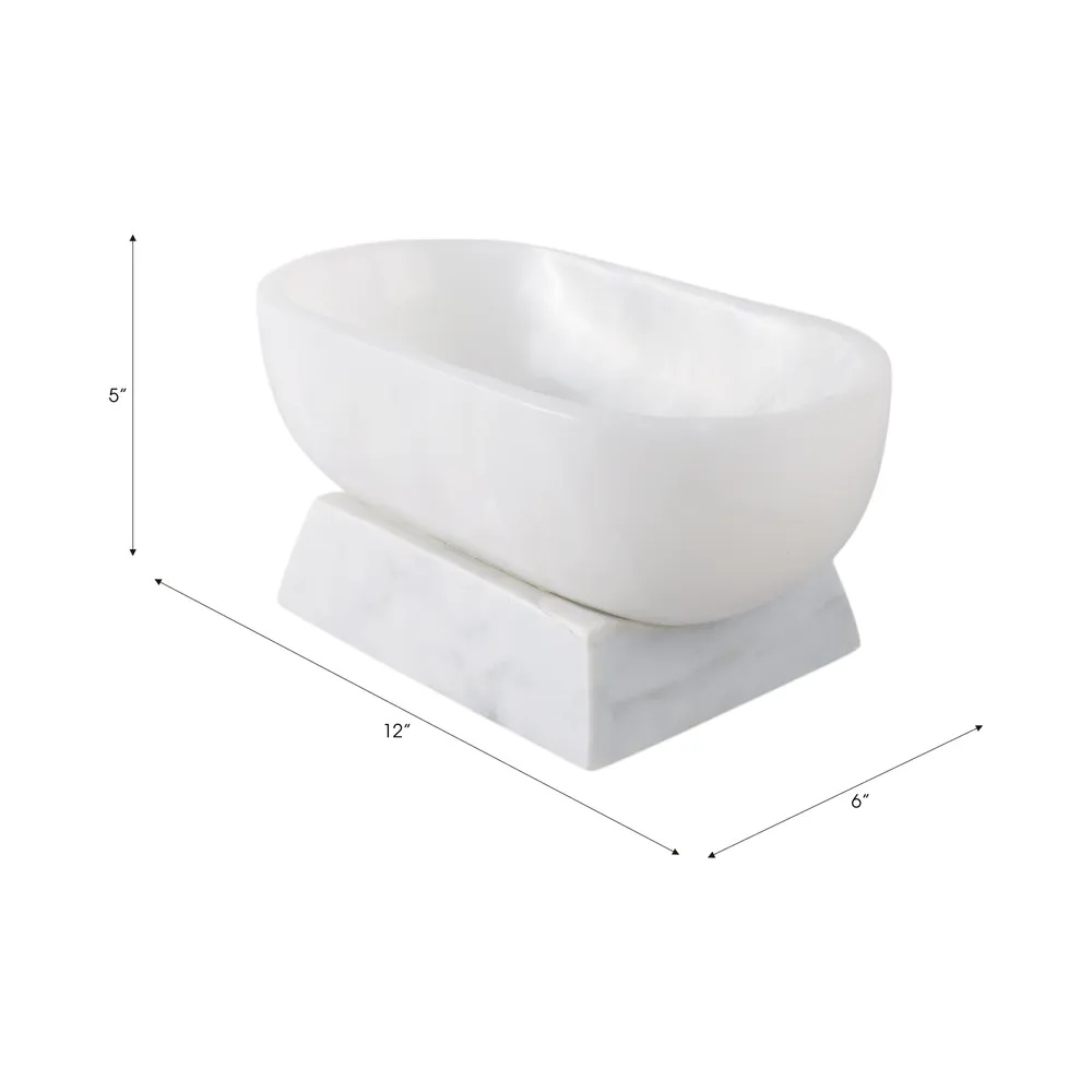 FARLEYHOLM WHITE BOWL 5 (IN)